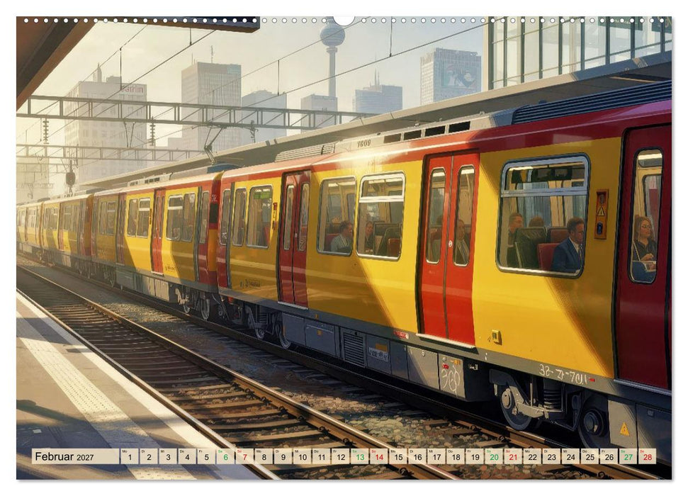 S-Bahn - Züge (CALVENDO Wandkalender 2027)