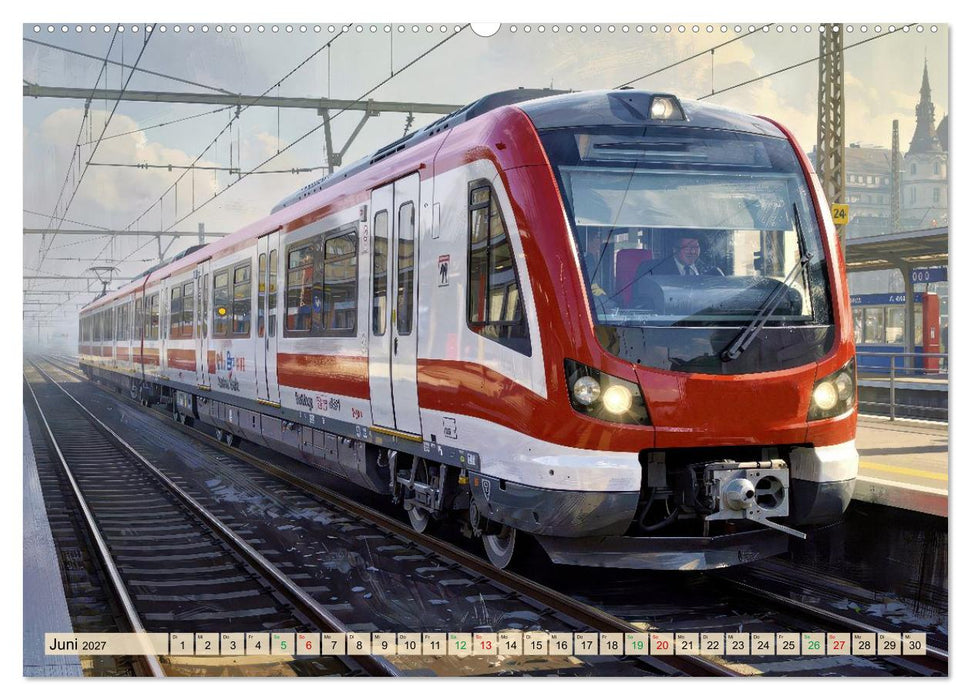 S-Bahn - Züge (CALVENDO Wandkalender 2027)