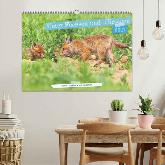 Unter Füchsen und Hirschen (CALVENDO Wandkalender 2027)