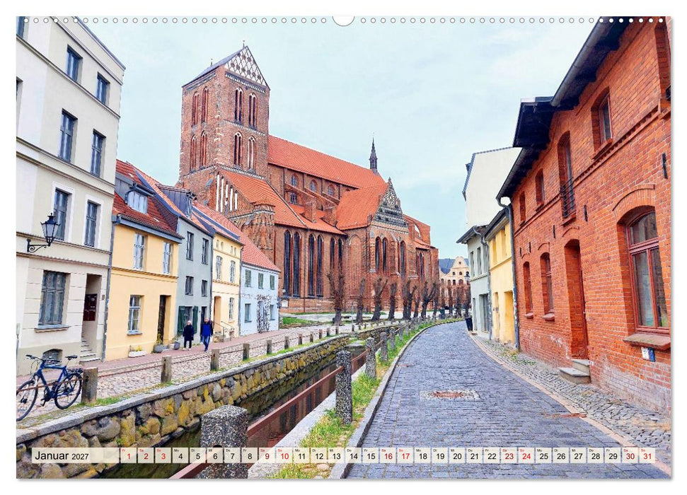 Einladung nach Wismar (CALVENDO Wandkalender 2027)