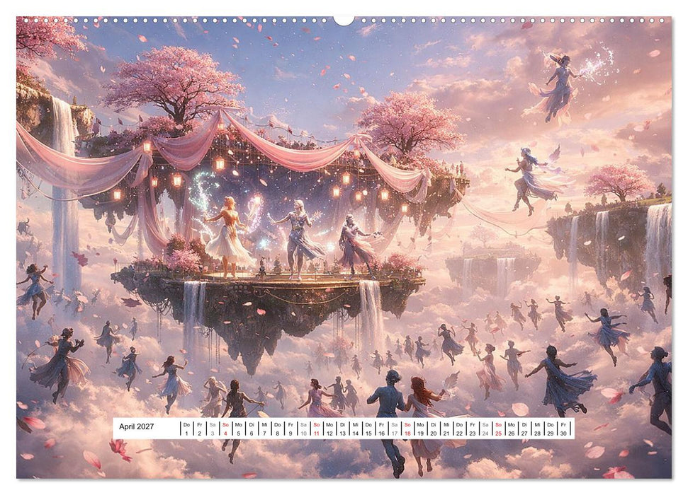 Intergalaktische Musik-Festivals (CALVENDO Wandkalender 2027)