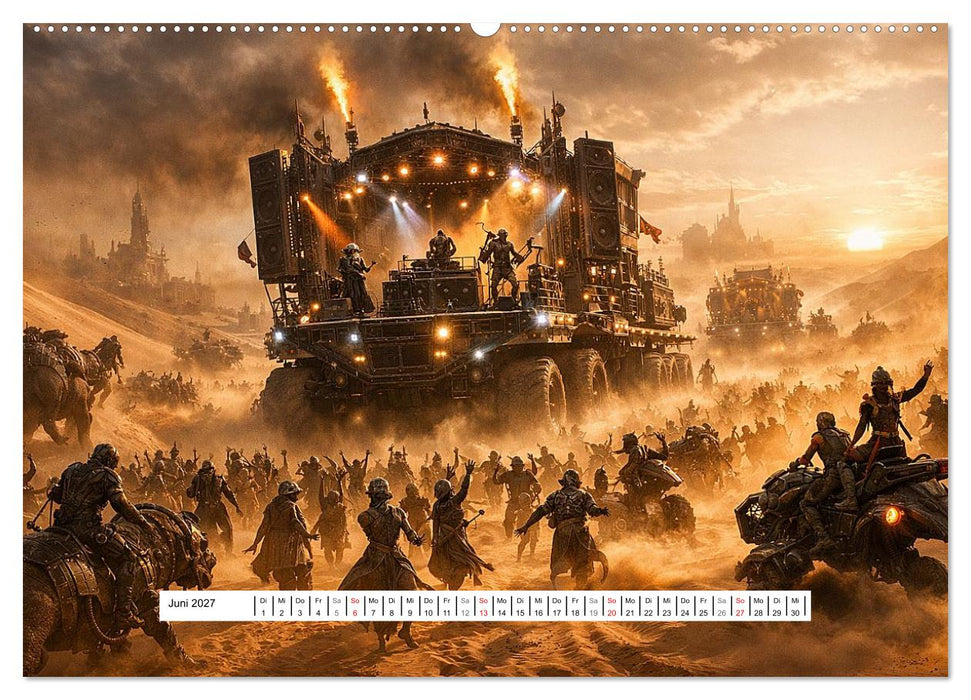 Intergalaktische Musik-Festivals (CALVENDO Wandkalender 2027)