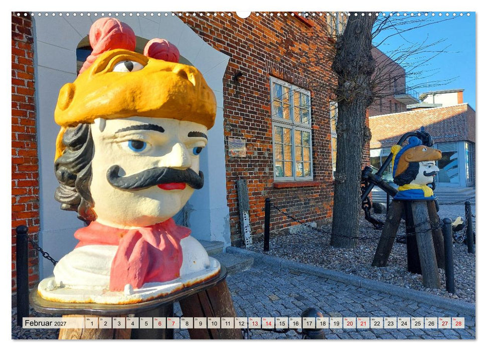 Einladung nach Wismar (CALVENDO Premium Wandkalender 2027)