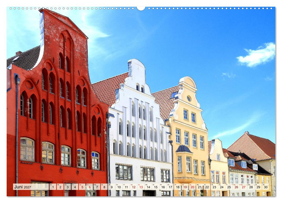 Einladung nach Wismar (CALVENDO Premium Wandkalender 2027)