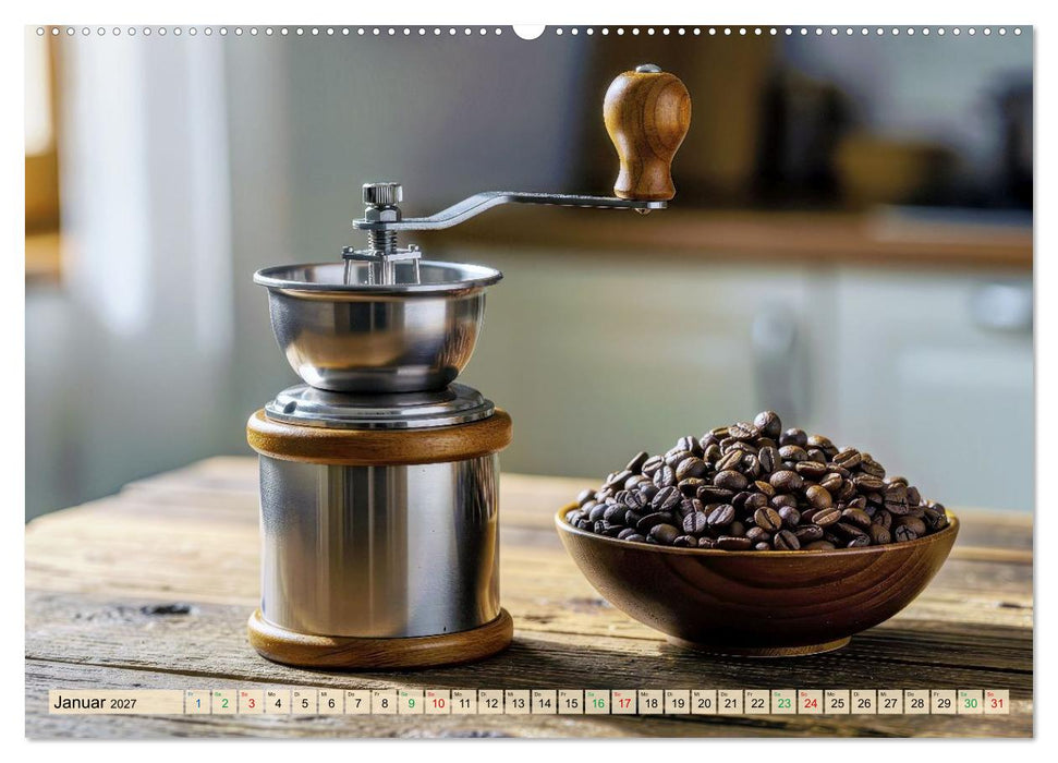 Guten Morgen - Kaffee (CALVENDO Premium Wandkalender 2027)
