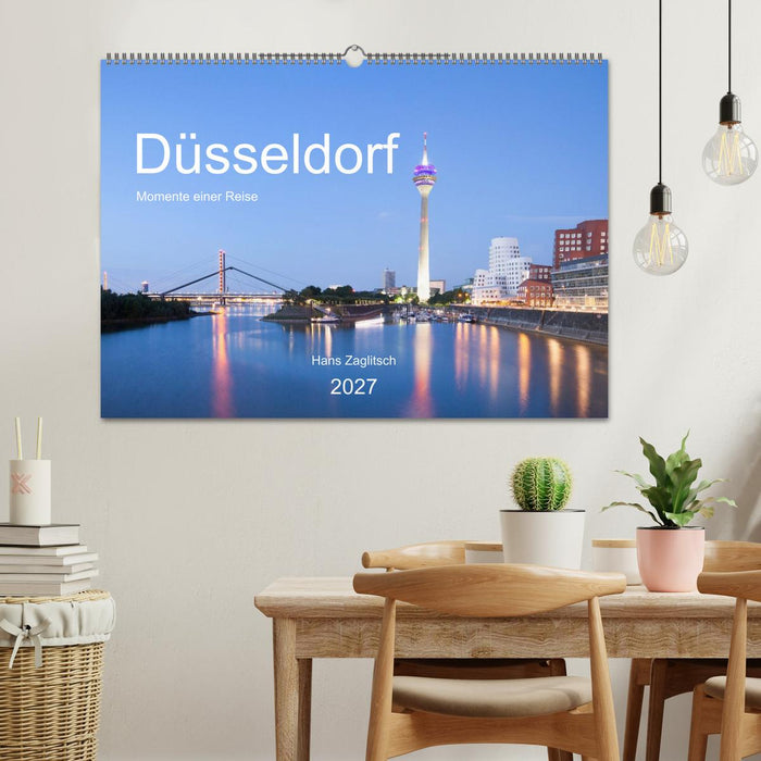 Düsseldorf - Momente einer Reise (CALVENDO Wandkalender 2027)