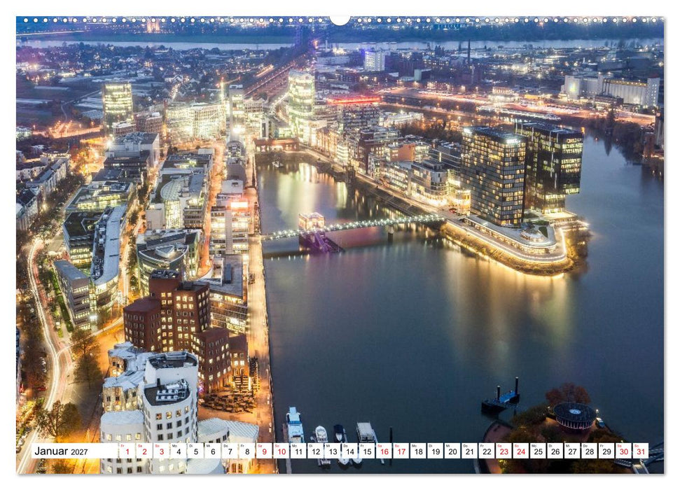 Düsseldorf - Momente einer Reise (CALVENDO Premium Wandkalender 2027)