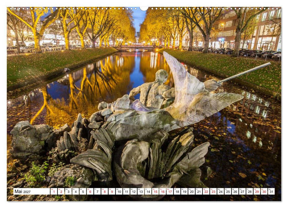 Düsseldorf - Momente einer Reise (CALVENDO Premium Wandkalender 2027)
