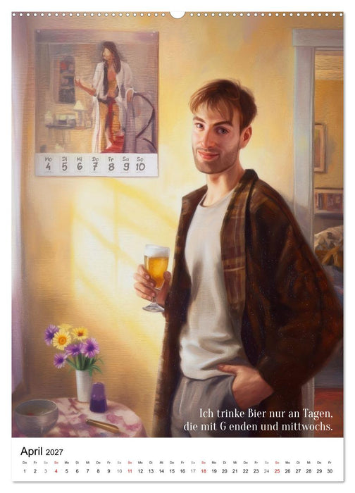 Bierlust statt bierernst (CALVENDO Premium Wandkalender 2027)
