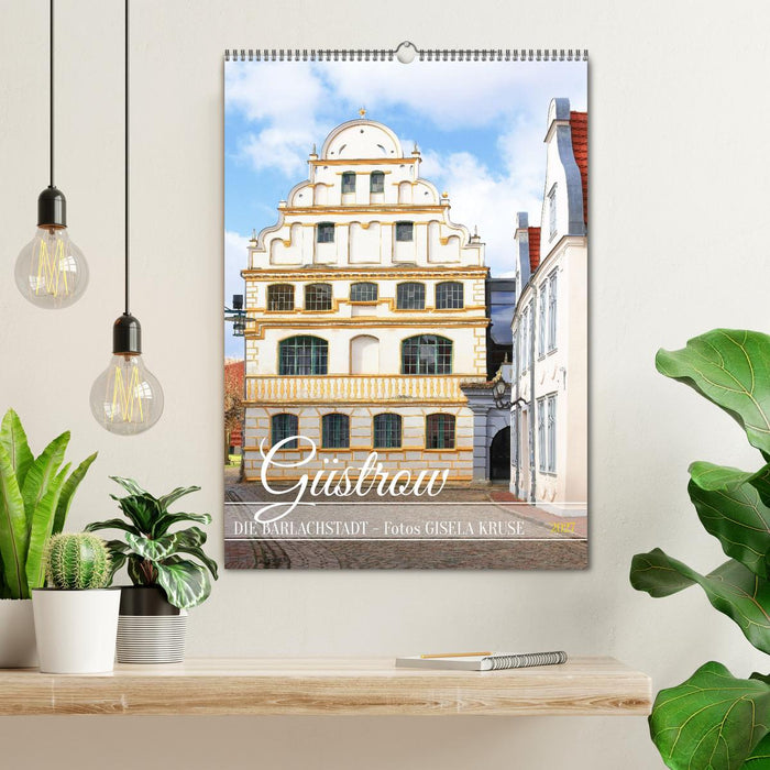 Güstrow - die Barlachstadt (CALVENDO Wandkalender 2027)