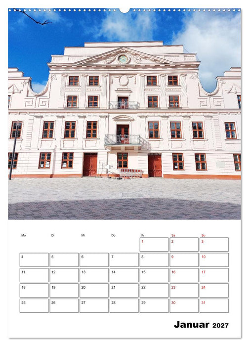 Güstrow - die Barlachstadt (CALVENDO Wandkalender 2027)