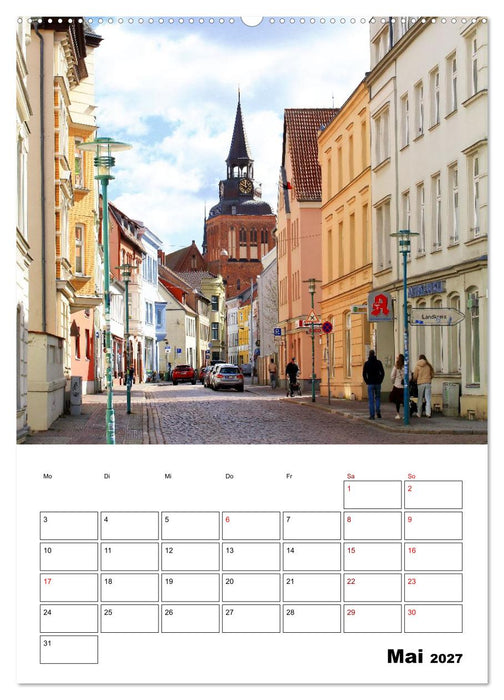 Güstrow - die Barlachstadt (CALVENDO Wandkalender 2027)