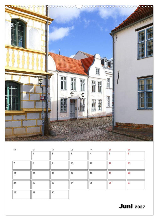 Güstrow - die Barlachstadt (CALVENDO Wandkalender 2027)
