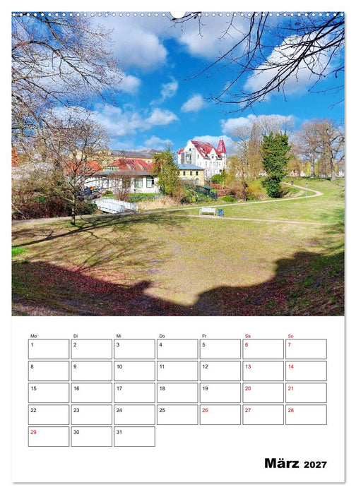 Güstrow - die Barlachstadt (CALVENDO Premium Wandkalender 2027)