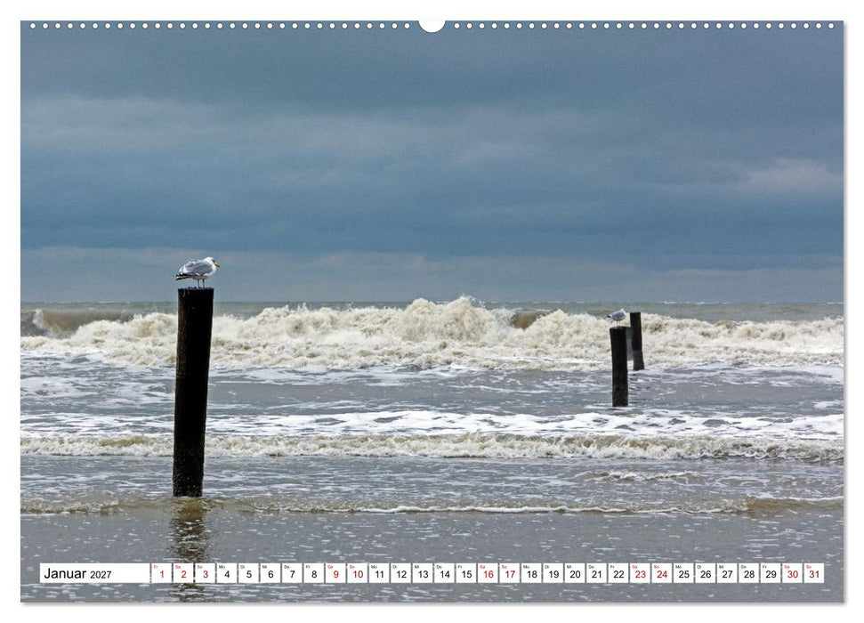 Wintertage auf Norderney (CALVENDO Wandkalender 2027)
