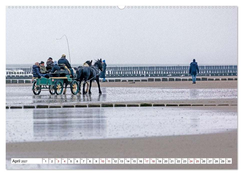 Wintertage auf Norderney (CALVENDO Premium Wandkalender 2027)