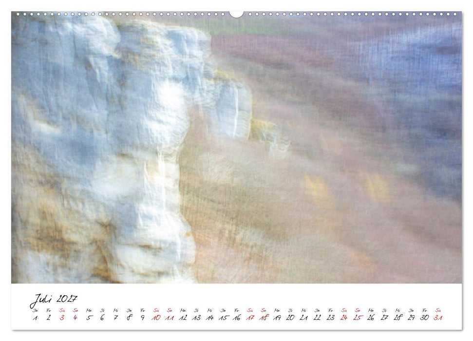 Abstrakte Landschaft ICM (Intentional Camera Movement) Fotografie (CALVENDO Premium Wandkalender 2027)