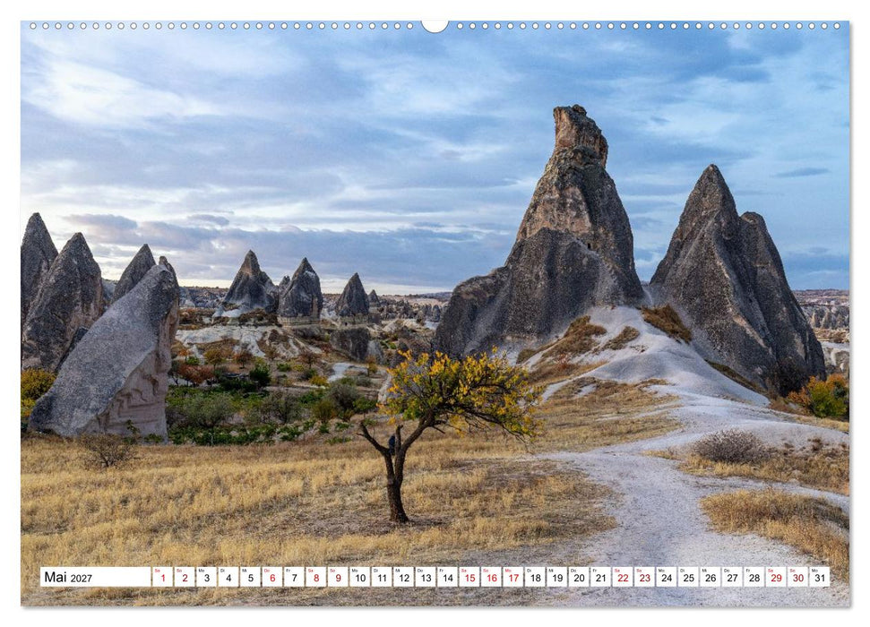 Kappadokien, Feentürme und Ballonträume (CALVENDO Wandkalender 2027)