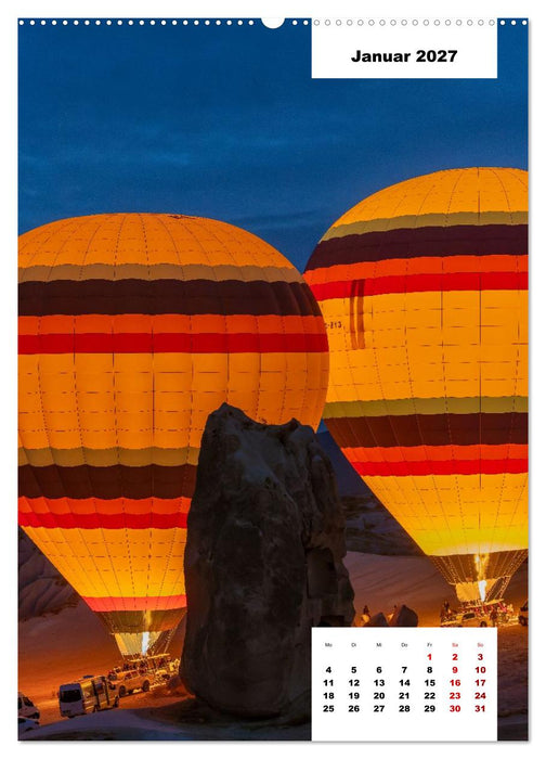 Kappadokien, zwischen Felsen und Himmel (CALVENDO Premium Wandkalender 2027)