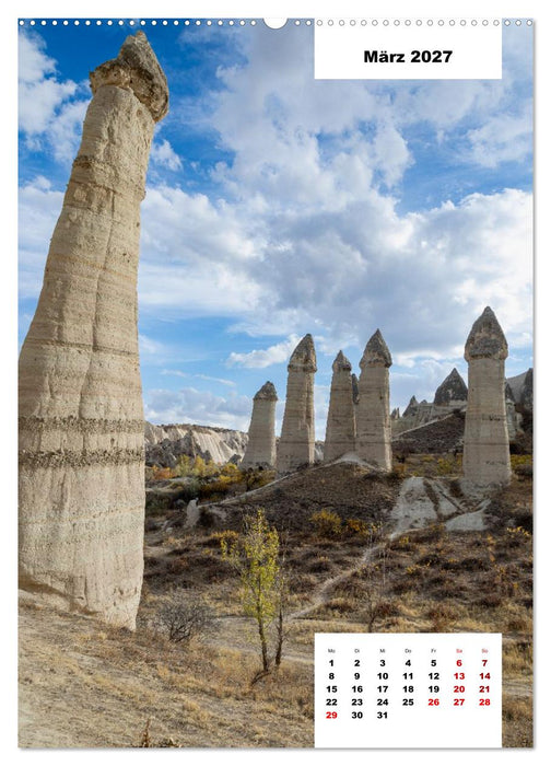 Kappadokien, zwischen Felsen und Himmel (CALVENDO Premium Wandkalender 2027)