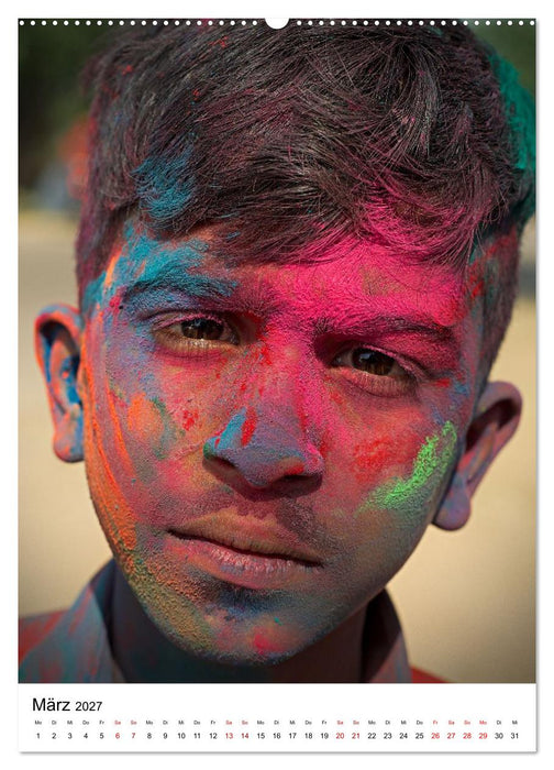 Portraits - Nordindien (CALVENDO Premium Wandkalender 2027)
