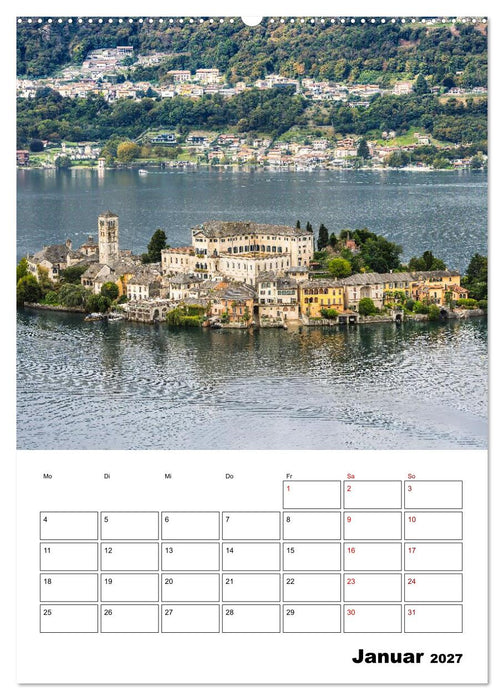 Piemont - Impressionen aus Norditalien (CALVENDO Wandkalender 2027)