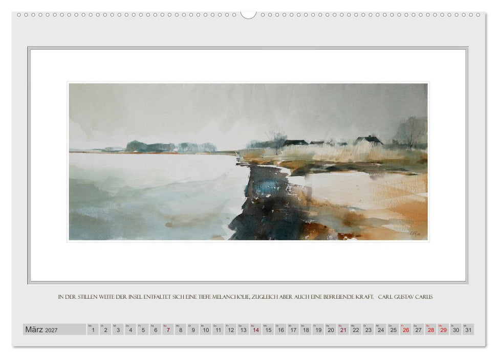 Zauber einer Insel (CALVENDO Premium Wandkalender 2027)