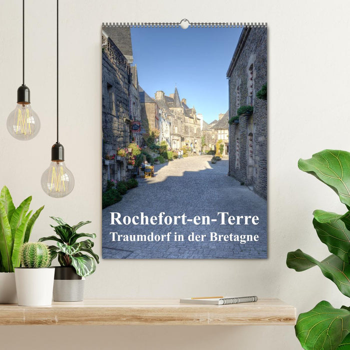 Rochefort-en-Terre. Traumdorf in der Bretagne (CALVENDO Wandkalender 2027)