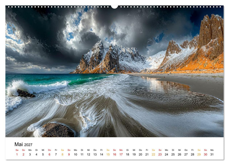 Lofoten - Arktische Träume (CALVENDO Premium Wandkalender 2027)