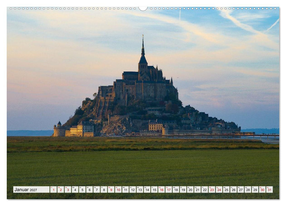 Begeisterung für die Bretagne (CALVENDO Wandkalender 2027)