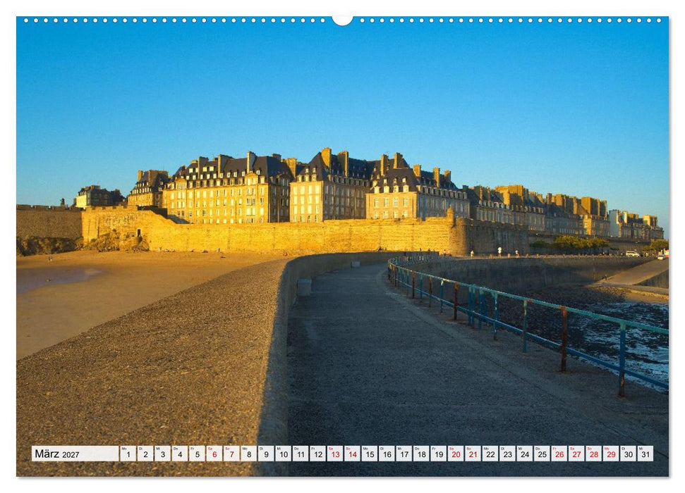 Begeisterung für die Bretagne (CALVENDO Wandkalender 2027)