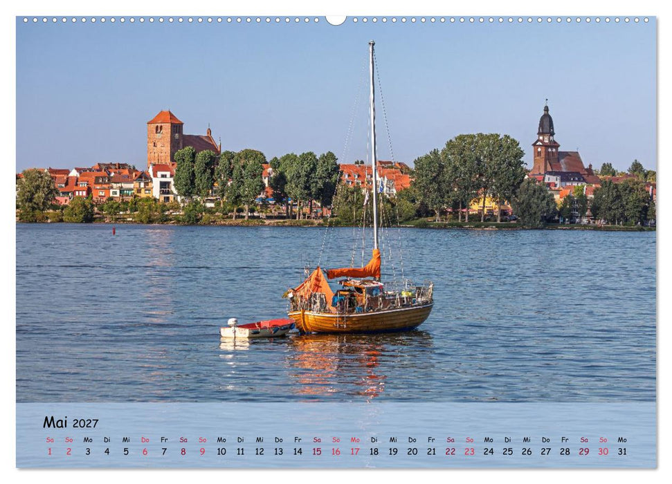 Zwischen See und Himmel - Waren (Müritz) im Wandel der Jahreszeiten (CALVENDO Premium Wandkalender 2027)