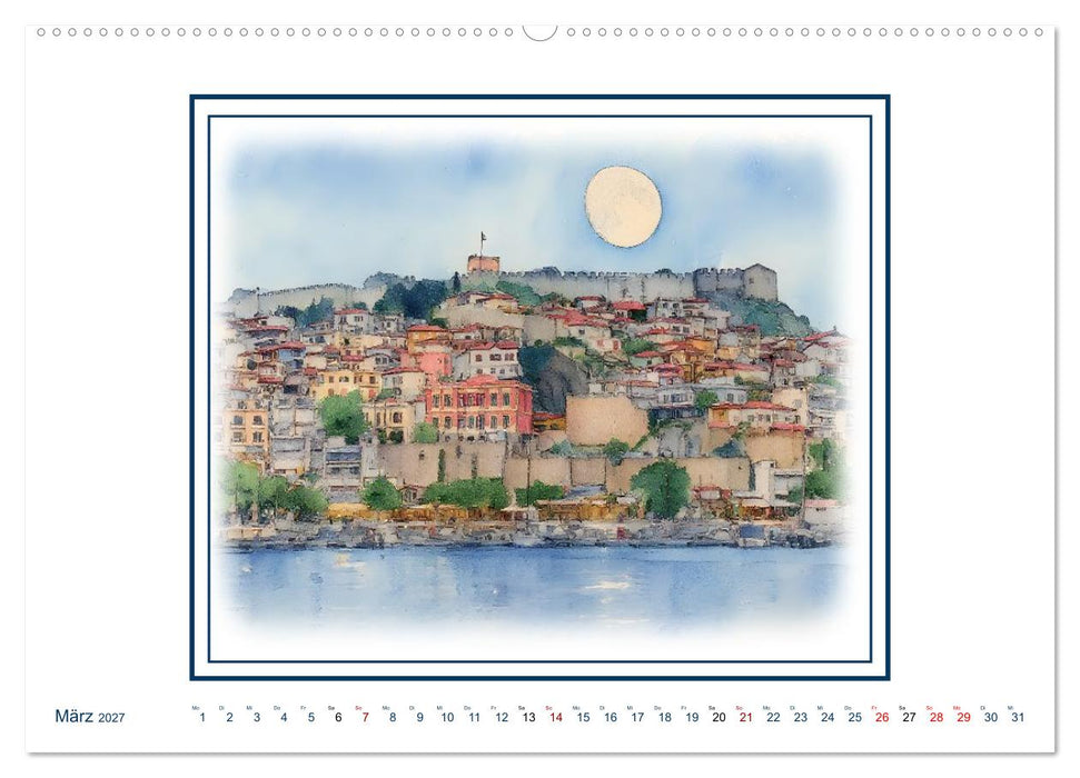 Urlaubsparadies Griechenland (CALVENDO Premium Wandkalender 2027)