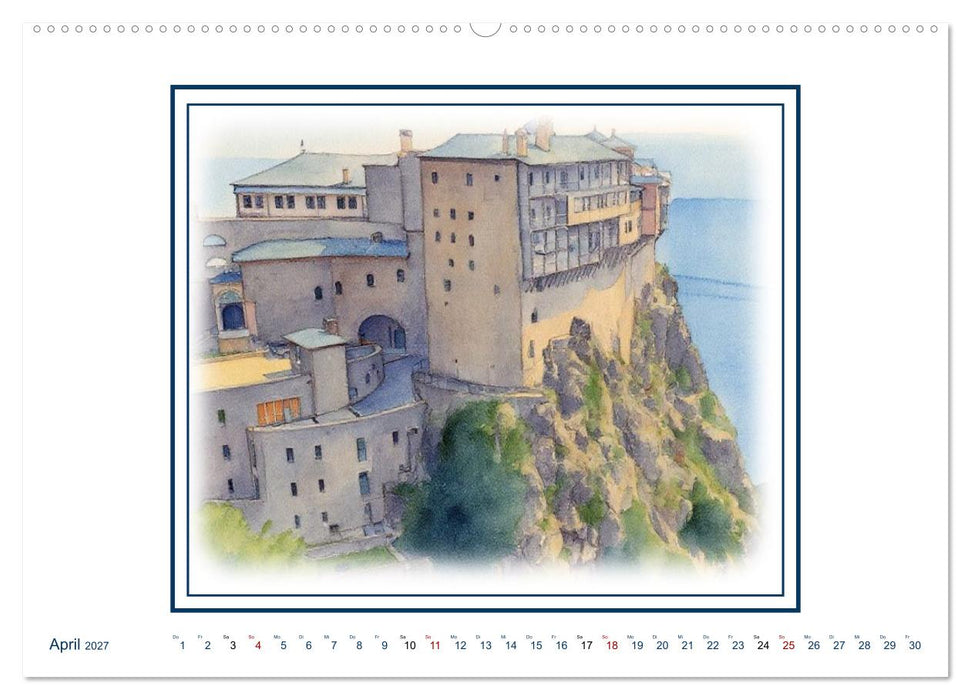 Urlaubsparadies Griechenland (CALVENDO Premium Wandkalender 2027)