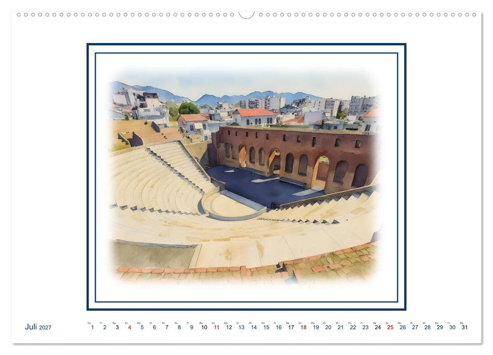 Urlaubsparadies Griechenland (CALVENDO Premium Wandkalender 2027)