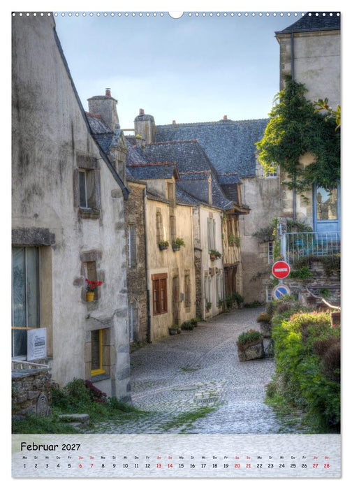 Rochefort-en-Terre. Traumdorf in der Bretagne (CALVENDO Premium Wandkalender 2027)