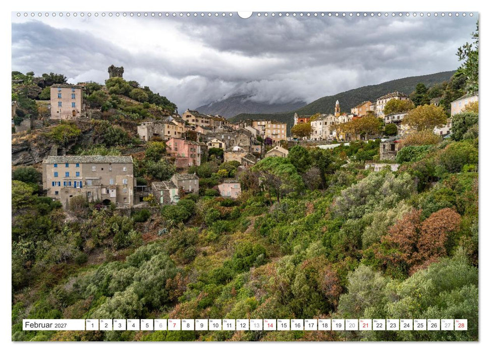 Korsika - Bastia und das Cap Corse (CALVENDO Wandkalender 2027)