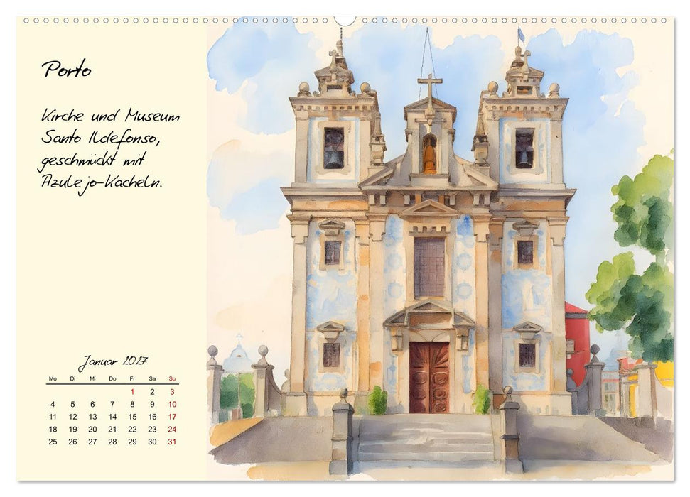 Portugal - Traumland am Atlantik (CALVENDO Wandkalender 2027)