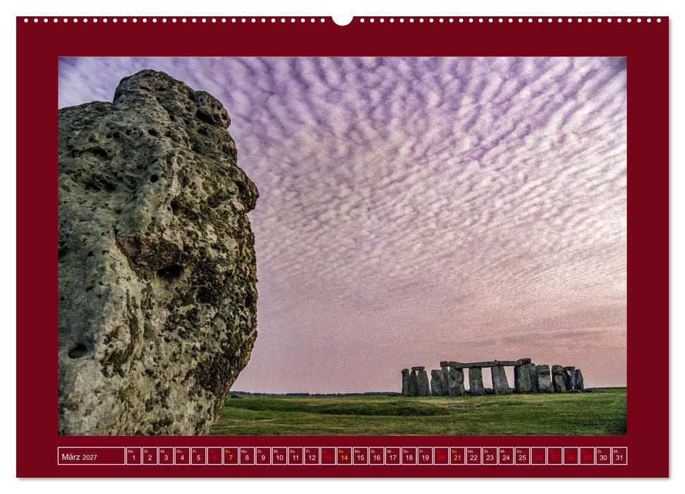 Südengland - eine nostalgische Reise (CALVENDO Wandkalender 2027)