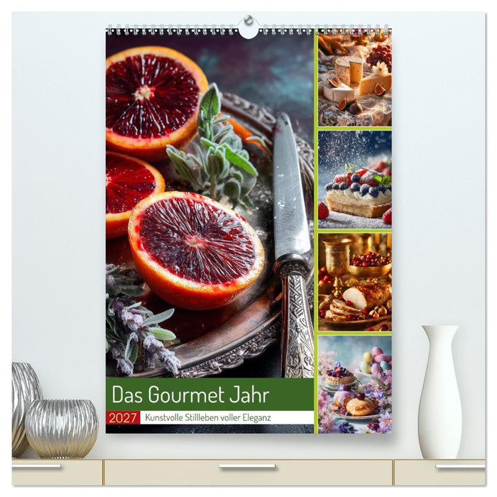 Das Gourmet Jahr (CALVENDO Premium Wandkalender 2027)