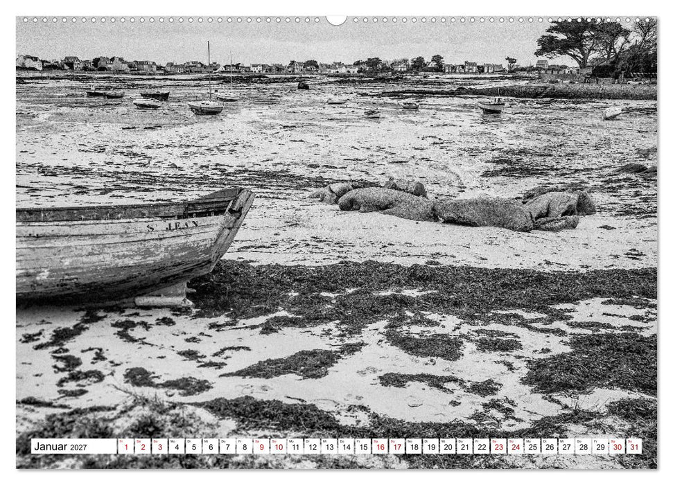 Bretagne Mythen und Steine (CALVENDO Wandkalender 2027)