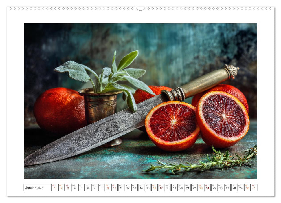 Genuss Momente (CALVENDO Premium Wandkalender 2027)