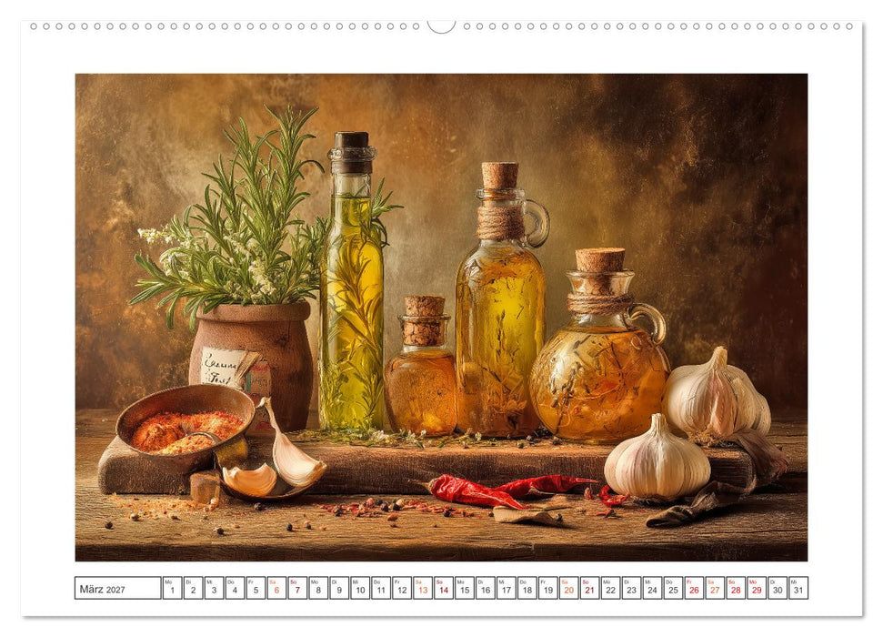Genuss Momente (CALVENDO Premium Wandkalender 2027)