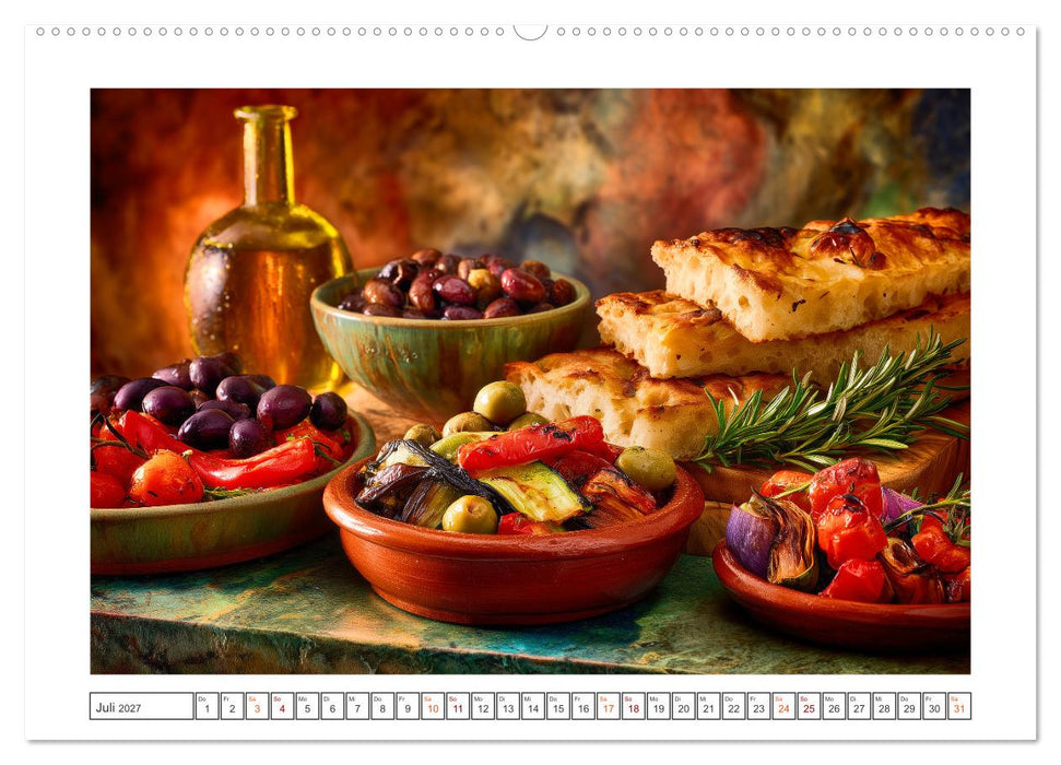 Genuss Momente (CALVENDO Premium Wandkalender 2027)