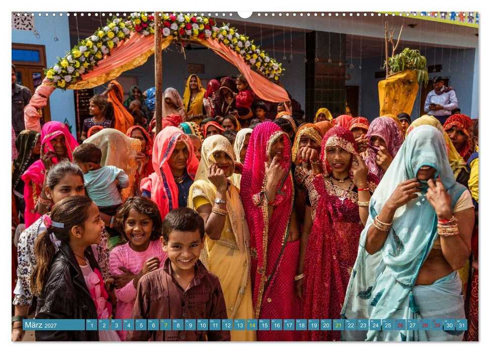 Indien Goldenes Dreieck (CALVENDO Premium Wandkalender 2027)