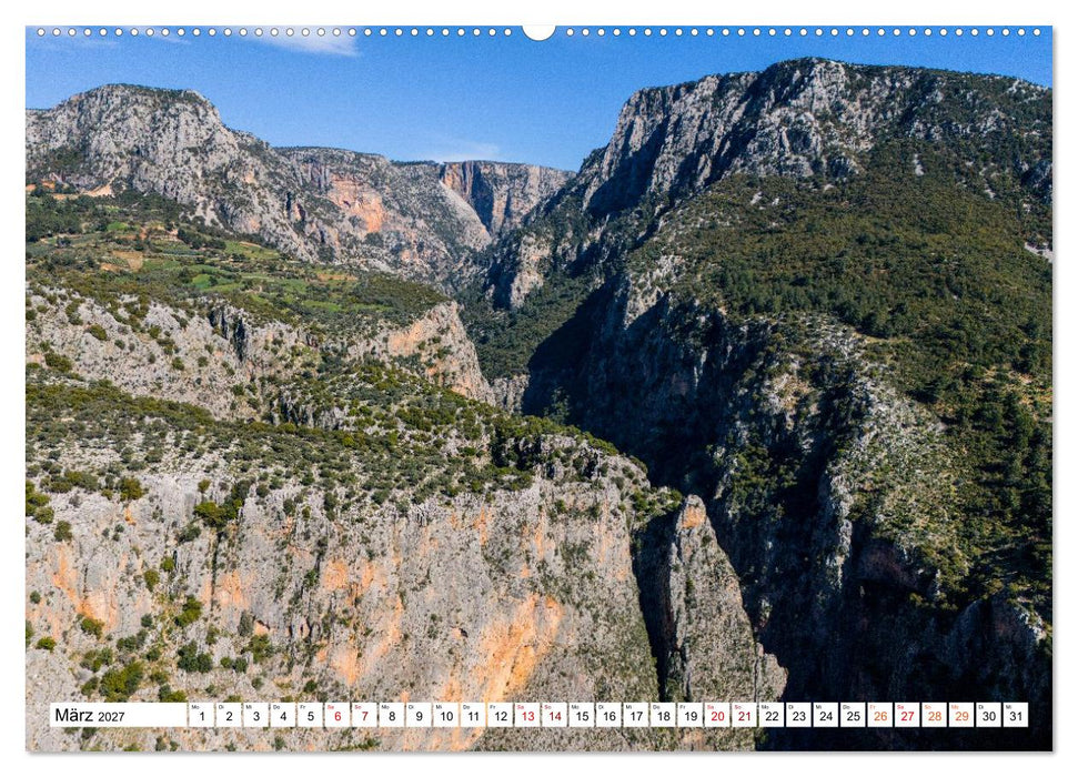 Landschaften der Türkei (CALVENDO Wandkalender 2027)