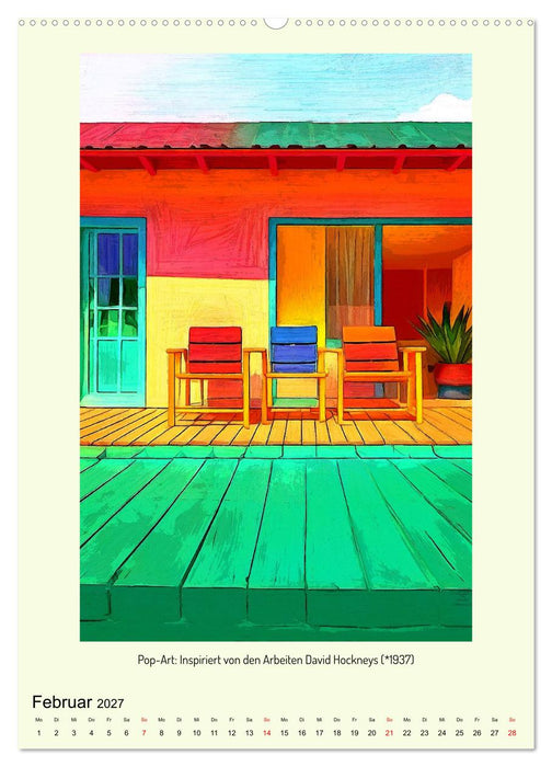 Pop-Art und Neo-Pop (CALVENDO Premium Wandkalender 2027)