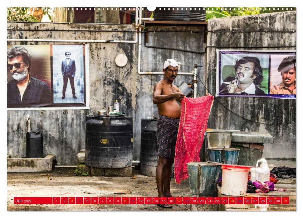 Indien - Der Süden (CALVENDO Premium Wandkalender 2027)