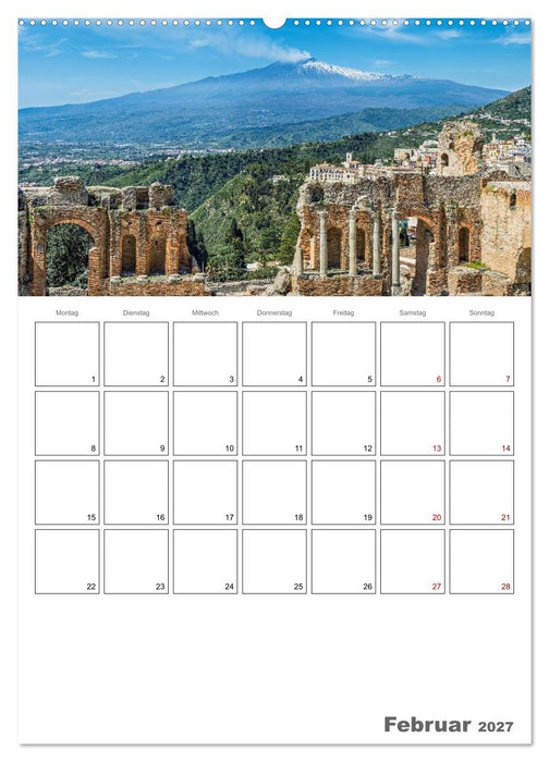 Italiens Schönheit - Terminplaner (CALVENDO Wandkalender 2027)