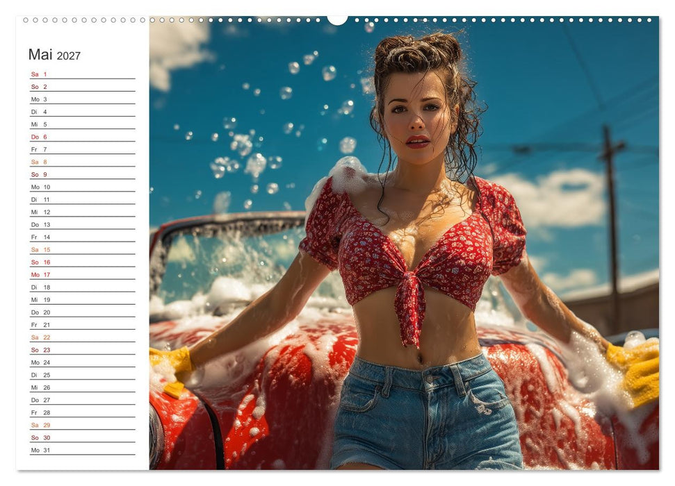Pin-up Power 2025 (CALVENDO Wandkalender 2027)